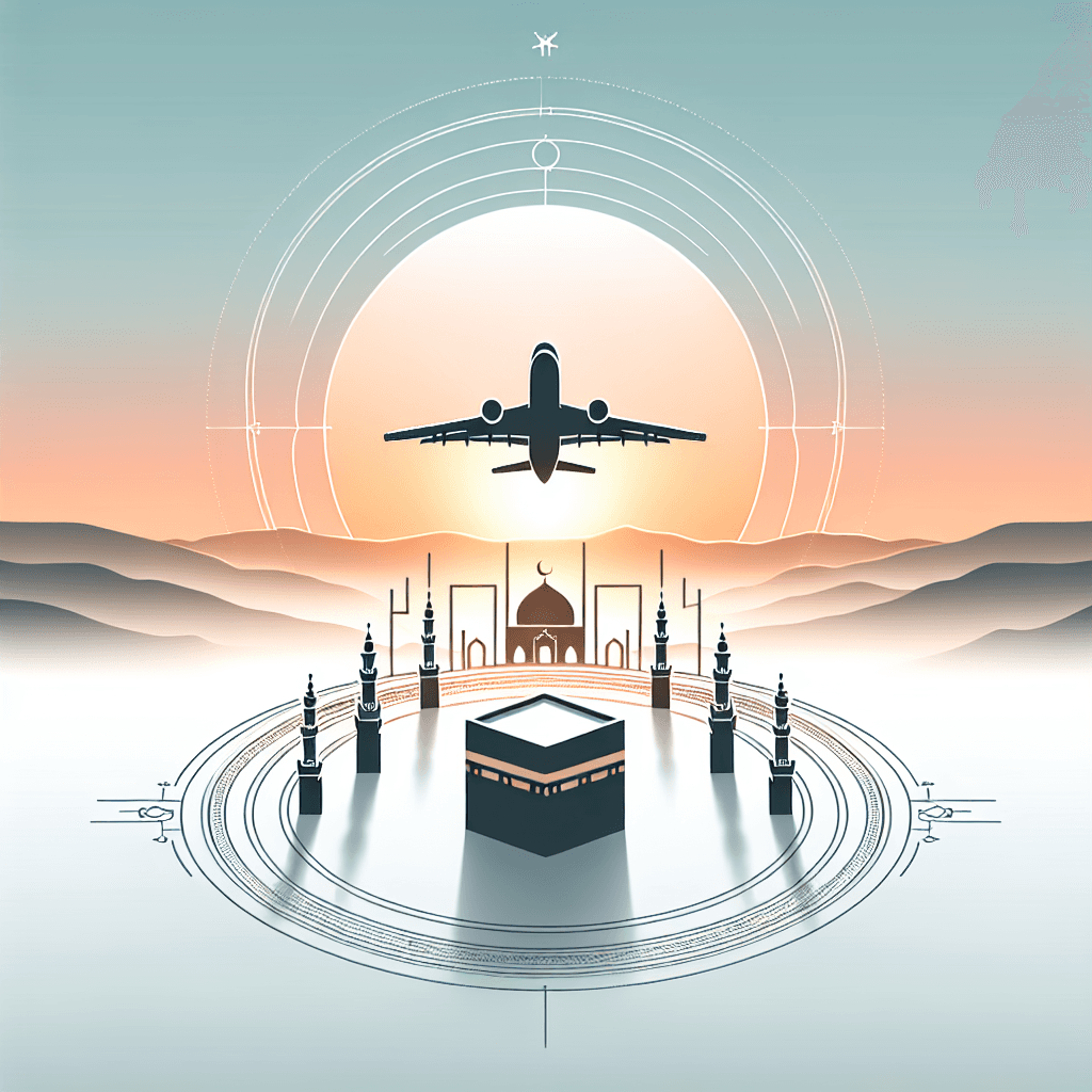 Flight booking for umrah – flexible fares, 24/7 support