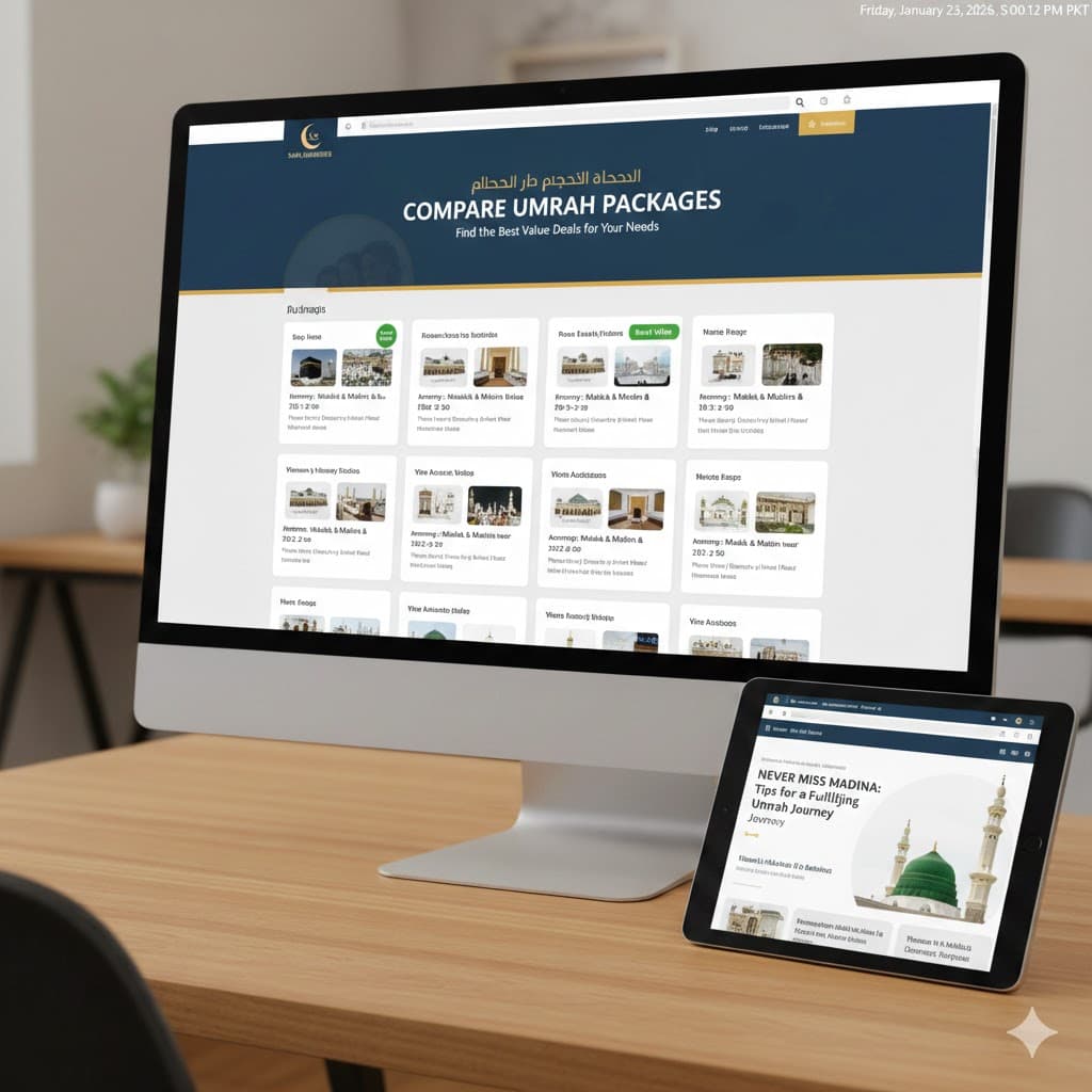 Compare umrah packages – find the best value deals for your needs