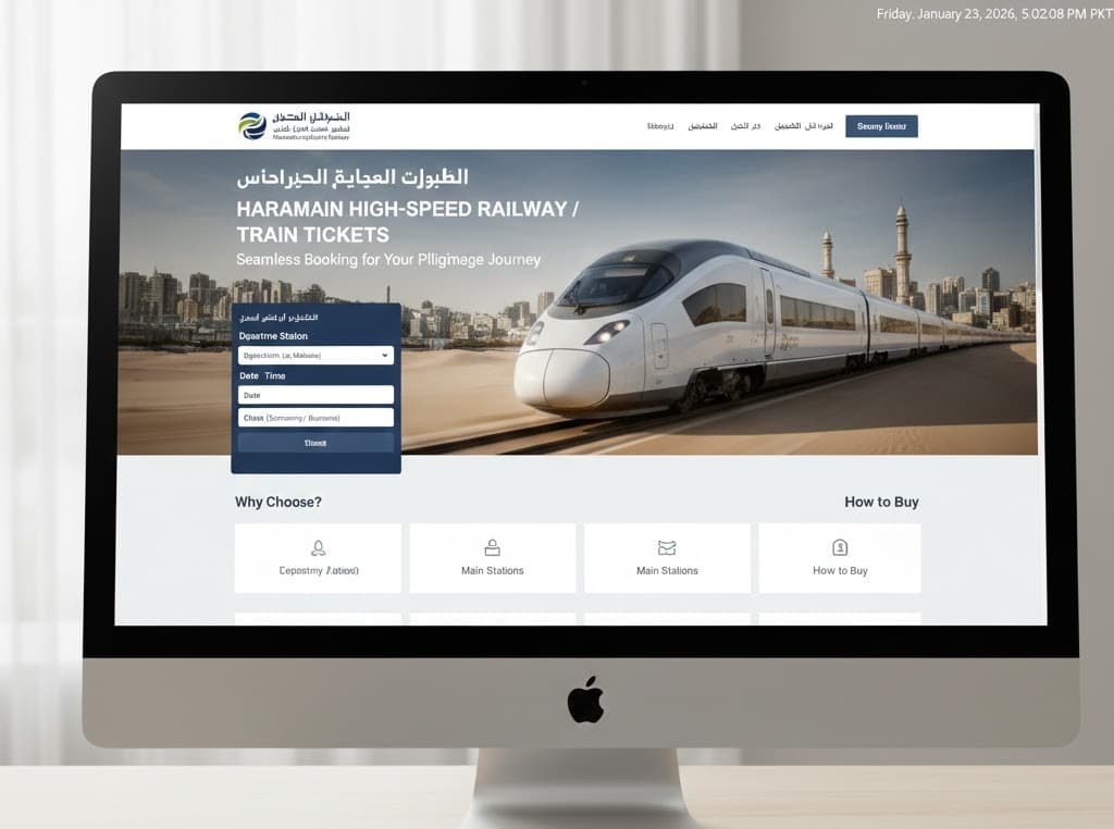 Haramain high speed railway/train tickets
