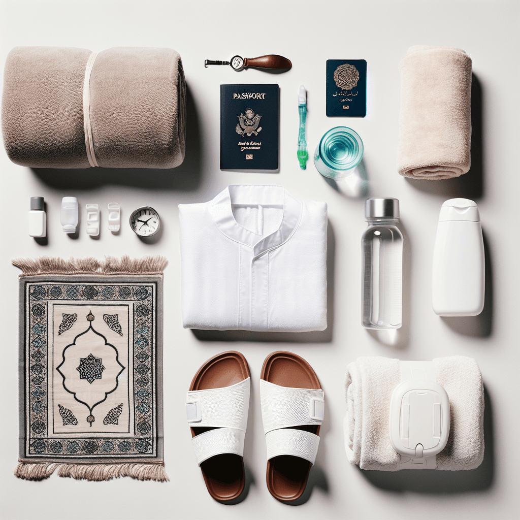 Umrah packing list – essential items for every pilgrim / travel tips